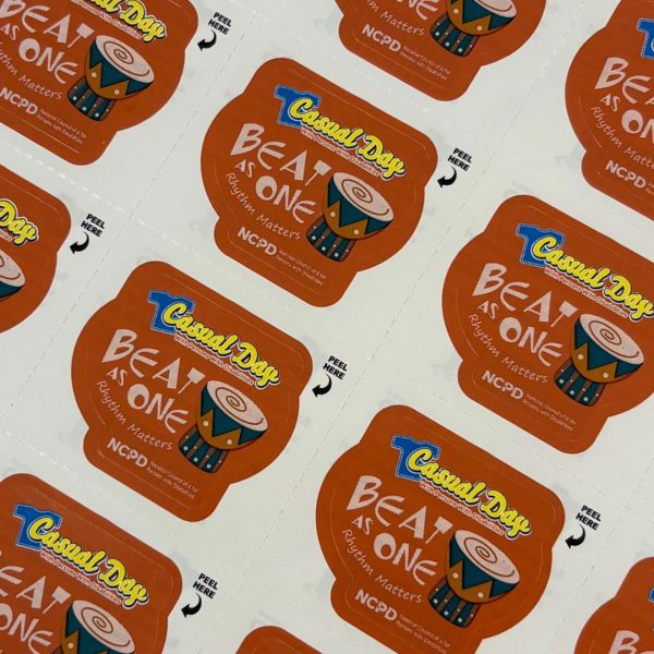 Casual Day Physical Sticker – Beat As One